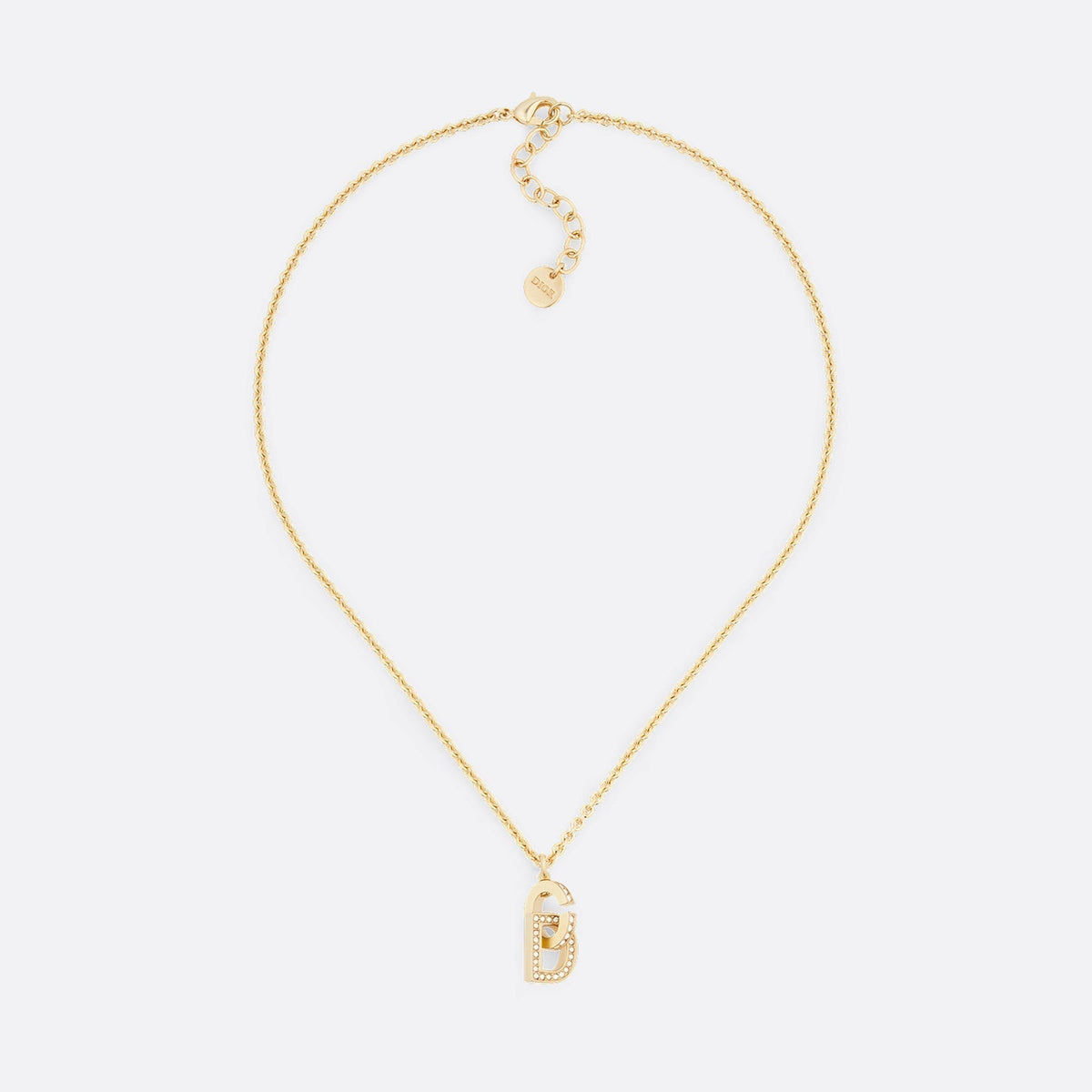 18K Dior Lock Necklace